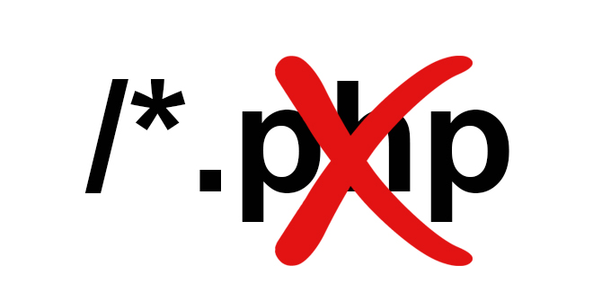 Как убрать php из URL адреса?